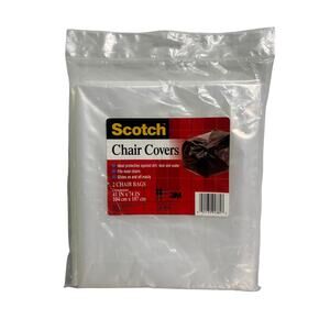 ЗM Scotch Chair Covers Package of
2 Clear Bags 41" × 74" Cat 8041
USA